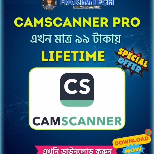 CamScanner Pro লাইফটাইম মাত্র 99 টাকায়